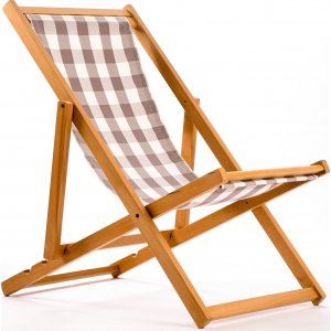 Repose Beach däckstol - Grå/vit + Fläckborttagare för möbler Repose Beach däckstol - Grå/vit + Fläckborttagare för möbler