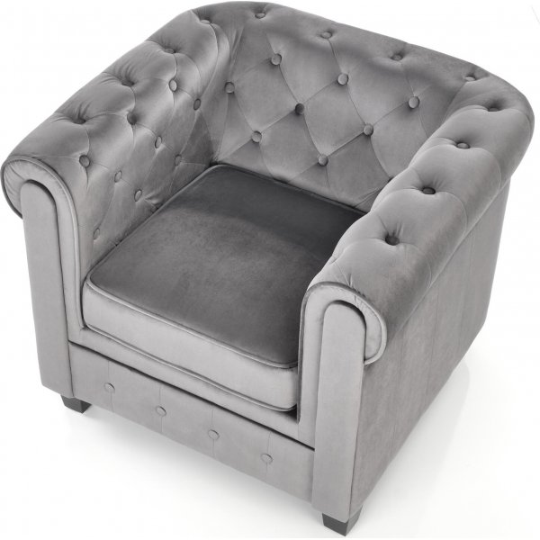 Fauteuil Eriksen - Gris Fauteuil Eriksen - Gris
