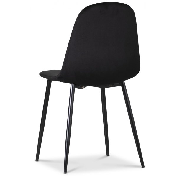 Seat matgrupp, matbord med 4 st Carisma matstolar - Svart Seat matgrupp, matbord med 4 st Carisma matstolar - Svart