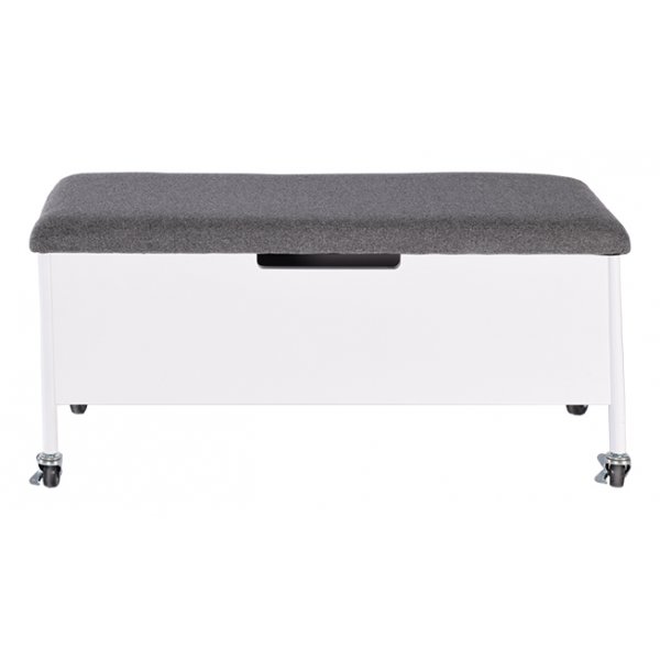 Sture sittbänk med förvaring 90 cm - vit Sture sittbänk med förvaring 90 cm - vit