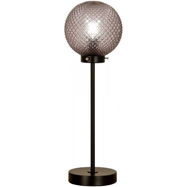 Flory bordslampa - Svart/rökgrå Flory bordslampa - Svart/rökgrå