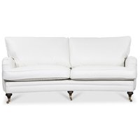 Howard London Premium 4-sits svängd soffa - Vitt PU Howard London Premium 4-sits svängd soffa - Vitt PU