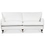 Howard London Premium 4-sits svngd soffa - Vitt PU