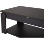 Trinidad soffbord 120 cm - Mrkbrun
