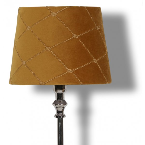 Velvet Diamond lampskrm 20 cm - Guld