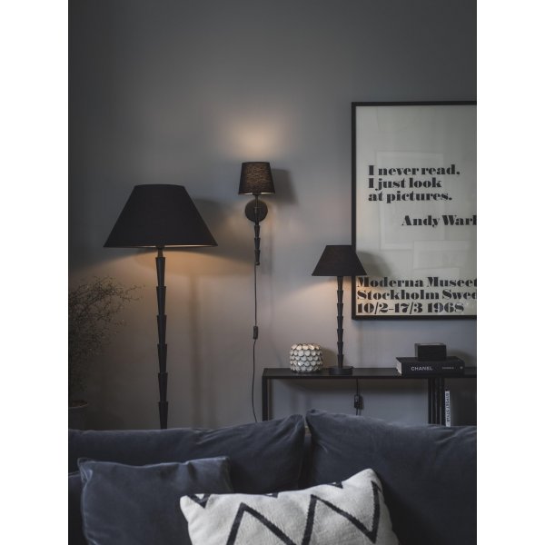 Pied de lampe Chloé - Noir - 61 cm Pied de lampe Chloé - Noir - 61 cm