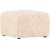 Frankie sittpuff 50 x 50 cm - Beige teddy