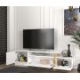 Aramis TV-meubel - Wit/goud