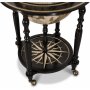 Michelangelo barglob modell 92 56,5 cm - Svart/vit
