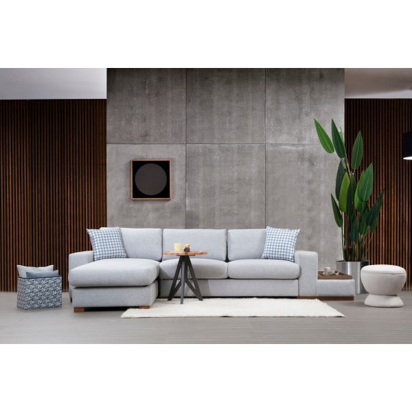 Canapé divan Loom - Gris clair Canapé divan Loom - Gris clair