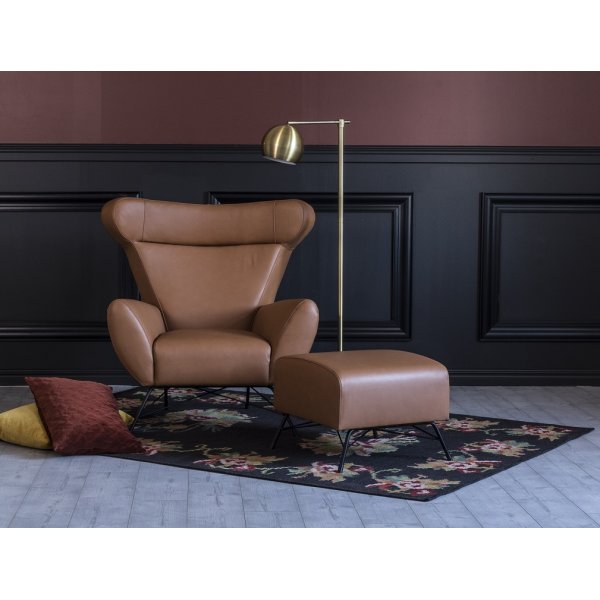 Town fåtölj i anilinläder Cognac Town fåtölj i anilinläder Cognac