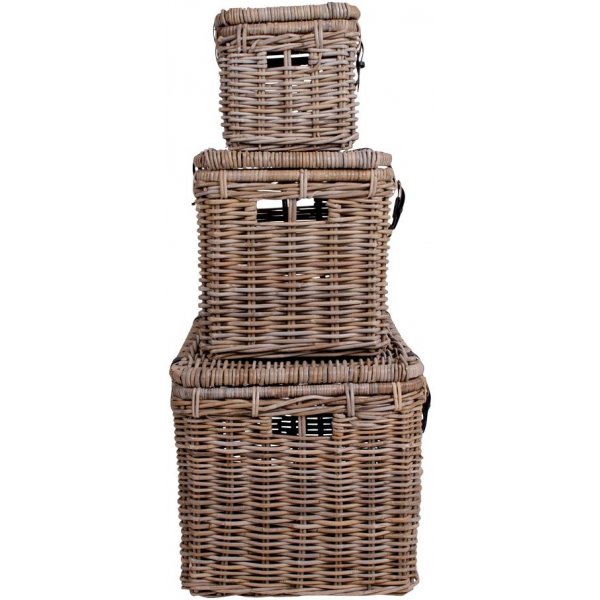 Depok Paniers de rangement - Kubu gris