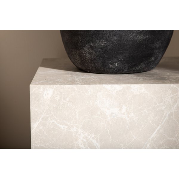 York Hoge salontafel 40 x 40 cm - Beige York Hoge salontafel 40 x 40 cm - Beige