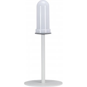 Pied de lampe Chaff pour extrieur - Blanc - 50 cm