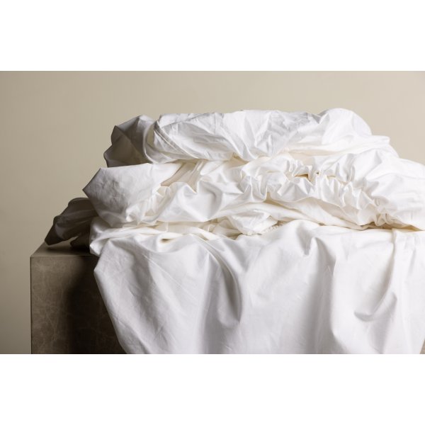 Drap Sigrid 200 x 180 cm - Blanc Drap Sigrid 200 x 180 cm - Blanc