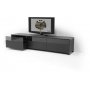 Base TV-bnk 200 Svart folie