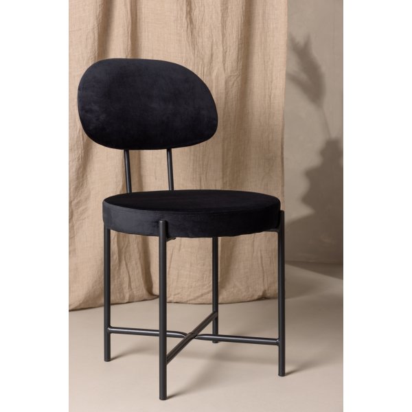 Chaise de salle à manger Sundahl - Noir Chaise de salle à manger Sundahl - Noir