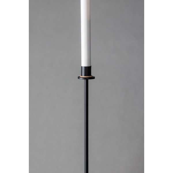 Bougeoir LED Hogehall H102 cm - Noir/Blanc Bougeoir LED Hogehall H102 cm - Noir/Blanc