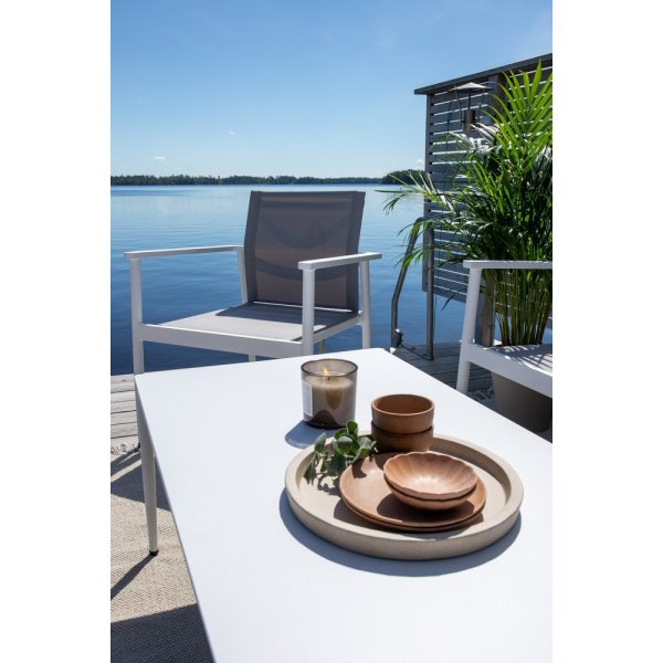 Groupe de canapés Break - Blanc/gris Groupe de canapés Break - Blanc/gris