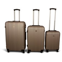 Resväska 3-set Stockholm - Beige Resväska 3-set Stockholm - Beige