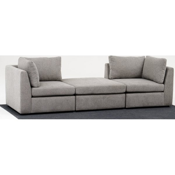 Mottona mini divansoffa - Ljusgr