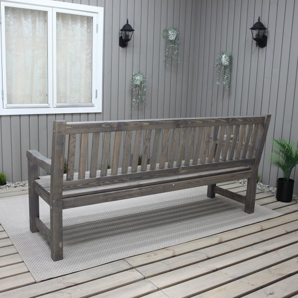 Brooklyn sittbänk - Grå Brooklyn sittbänk - Grå