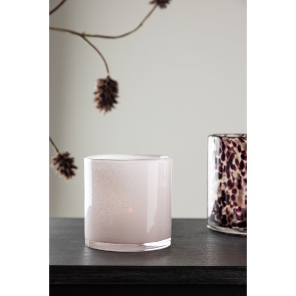 Glora lykta Ø10 cm - Ljusrosa Glora lykta Ø10 cm - Ljusrosa