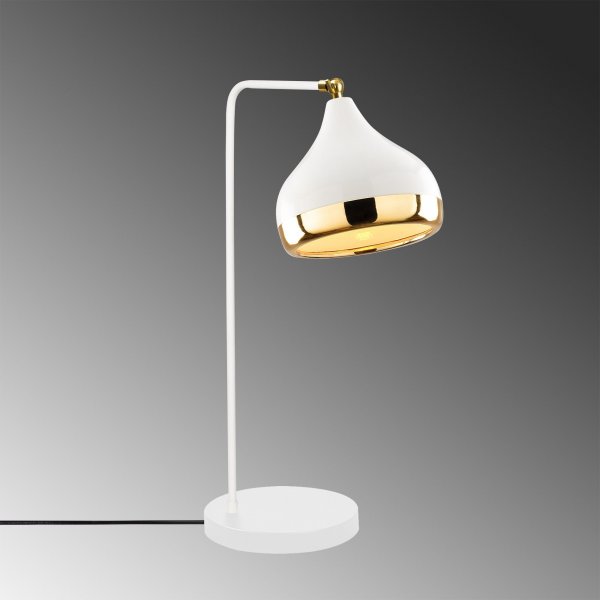 Lampe  poser Yildo - Blanc/or