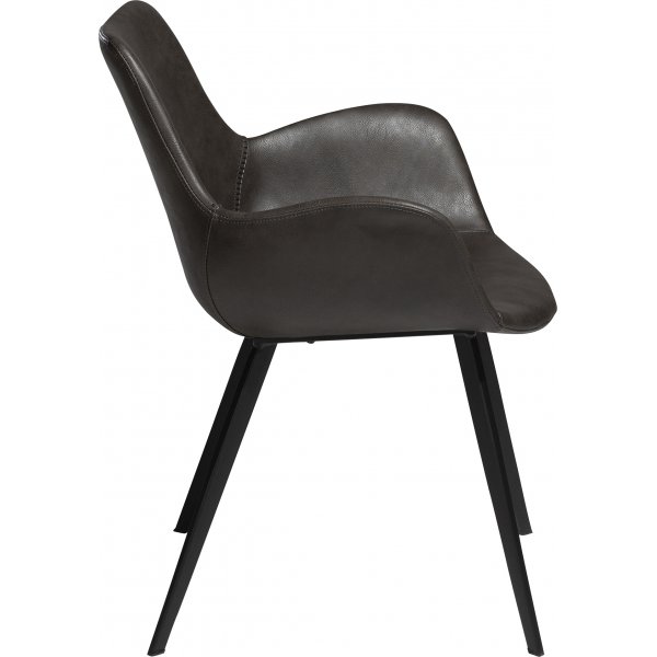 Fauteuil Hype - PU gris Fauteuil Hype - PU gris