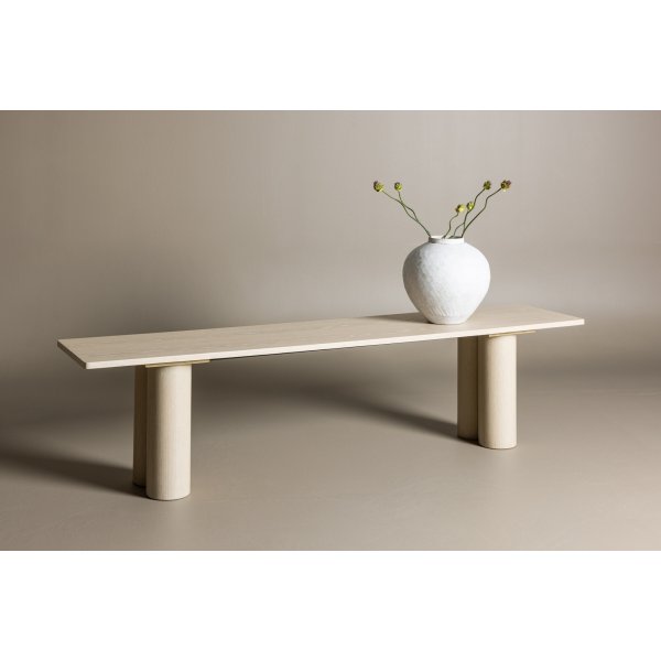 Olivia bänk 180 cm - Whitewash Olivia bänk 180 cm - Whitewash