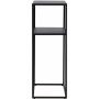 Georgetown sidobord 30 x 80 cm - Svart