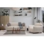 Eddy 3-sits soffa - Vit
