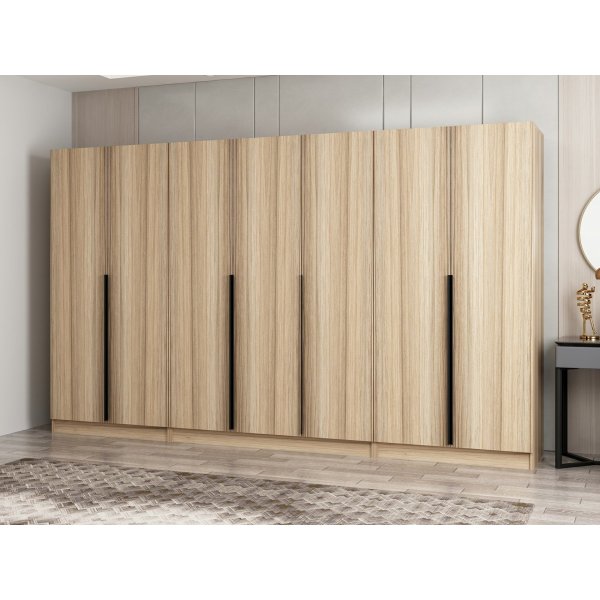 Armoire Cikani 315x52x210 cm - Chêne Armoire Cikani 315x52x210 cm - Chêne