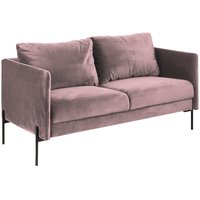 Livorna 2,5-sits soffa - Ljusrosa velour Livorna 2,5-sits soffa - Ljusrosa velour
