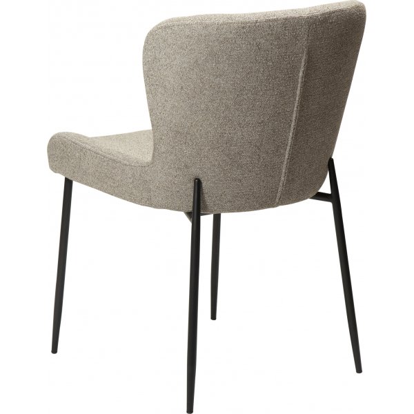 Chaise de salle à manger Glam - Boucle marron Chaise de salle à manger Glam - Boucle marron