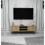 Bediening mediabank 140 cm - Eiken