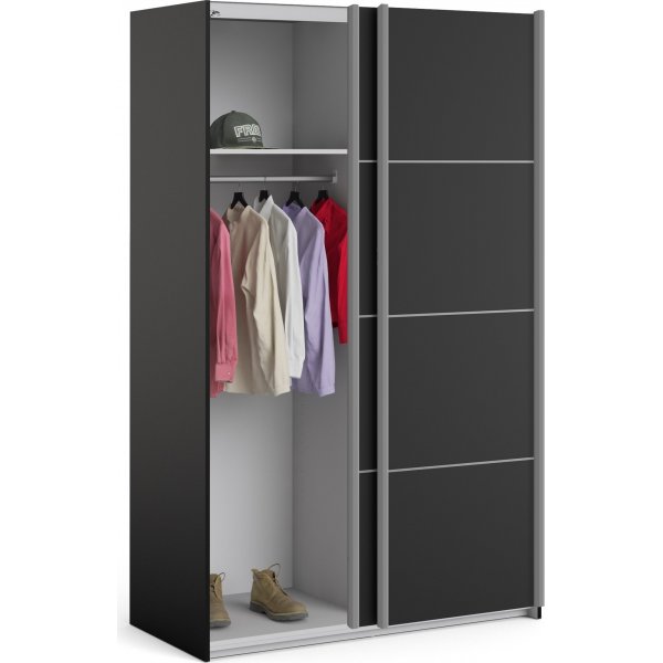 Verona smal garderob - Svart Verona smal garderob - Svart