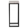 Accent sngbord/piedestal 65 - Svart / beige