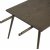 Table Yuma en chne fum - 150x90 cm