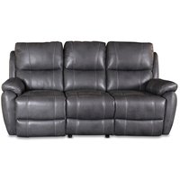 Enjoy Hollywood reclinersoffa - 3-sits (el) i grått konstskinn Enjoy Hollywood reclinersoffa - 3-sits (el) i grått konstskinn