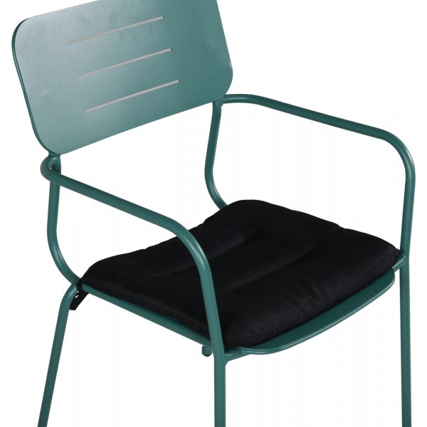 Nicke matstol - Svart/Grön Nicke matstol - Svart/Grön