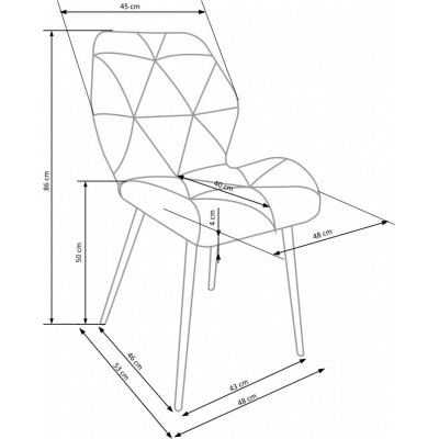 Cadeira matstol 453 - Gr