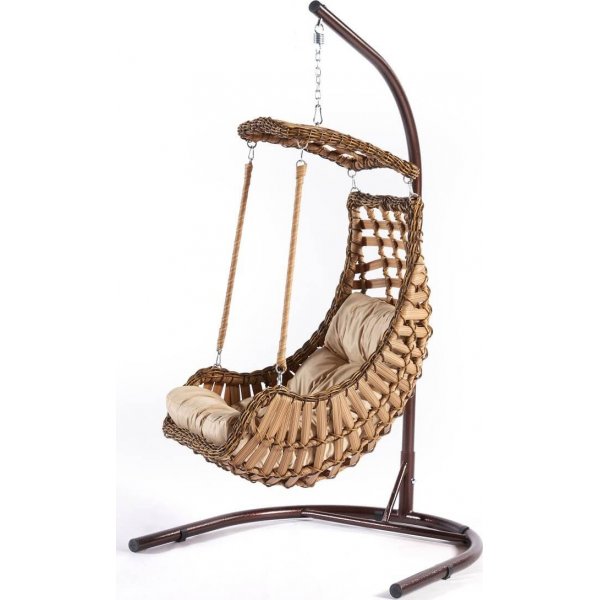 Alcazar hngstol - Brun + Flckborttagare fr mbler