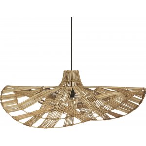 Wella plafondlamp binnen - Rotan - 81 cm