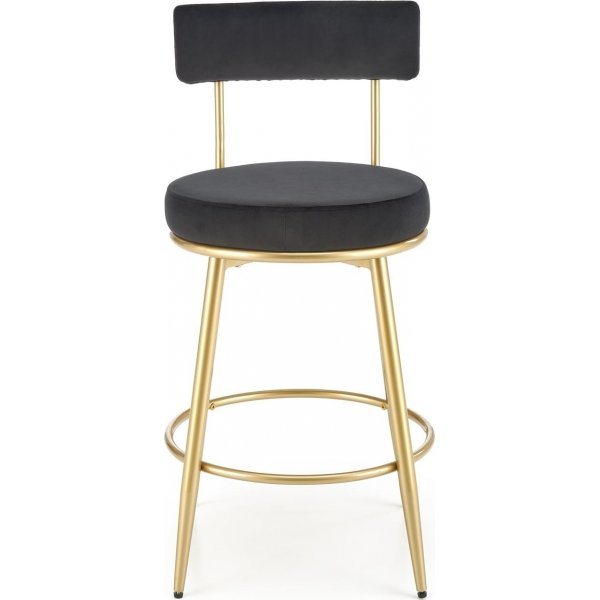 Tabouret de bar Pelican 115 - Noir/or