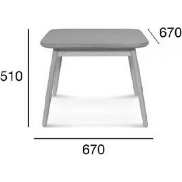 Bellman eettafel 80 cm - Elke kleur