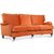 Howard Watford deluxe 4-sits svngd soffa - Orange sammet