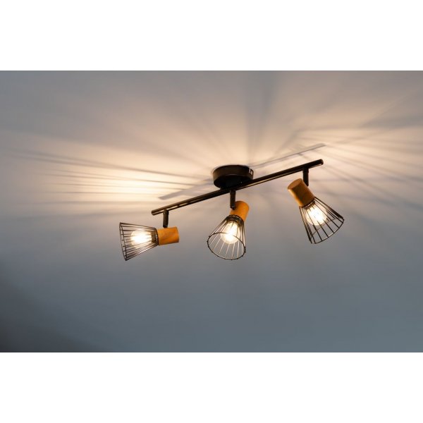 Nym wandlamp - Zwart