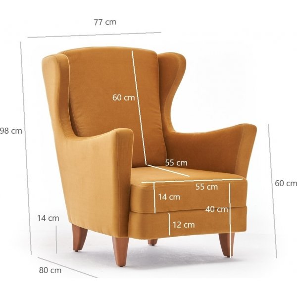 Fauteuil Lola - Dor