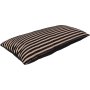 Serpa kudde 30x60 cm - Svart/beige